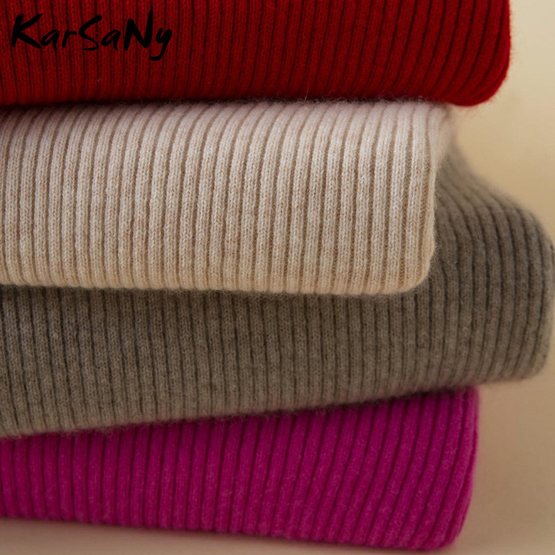 KarSaNy džemprid naiste kaelusega kampsun, kudum, paks talvine naiste kilpkonnaga pullover kampsun, kollane kampsun, naiste 2019