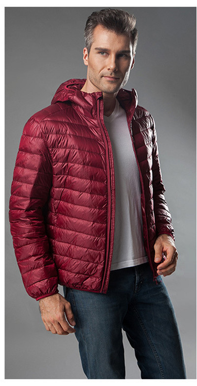 Λευκή πάπια πουπουλένια 90% Super big men μέγεθος 6XL Παλτό με επένδυση Ultra keep ζεστό Μπουφάν Πανωφόρι Μασίφ Μπουφάν Χειμερινά Παλτό Φορητό