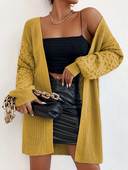 Γκρι πλεκτή ζακέτα Γυναικεία Vintage μανίκια φαναριών 2023 Άνοιξη φθινόπωρο, χειμωνιάτικο τζάμπερ, πανωφόρι πουλόβερ Y2k Μπουφάν παλτό πουλόβερ