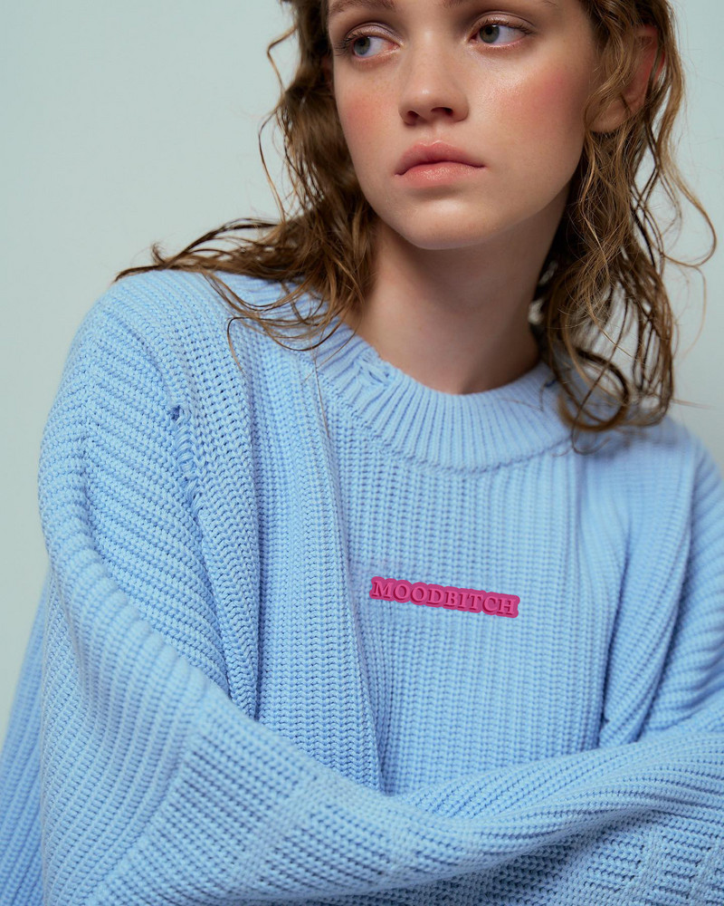 Ženski pulover 2023. Novi jesenski zimski džemperi s O-izrezom za žene Ležerni široki kratki pulover Femme Jednobojni y2k pulover