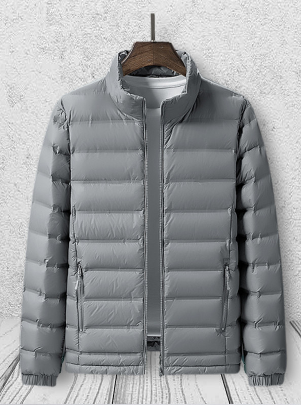 2023 Νέα ανδρικά χειμωνιάτικα πουπουλένια μπουφάν 80% Λευκή πάπια με επένδυση γιακά γιακά Casual Windbeaker Ζεστό μπουφάν συν μέγεθος 8XL