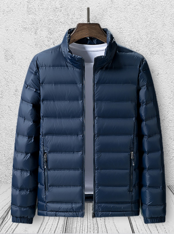 2023 Νέα ανδρικά χειμωνιάτικα πουπουλένια μπουφάν 80% Λευκή πάπια με επένδυση γιακά γιακά Casual Windbeaker Ζεστό μπουφάν συν μέγεθος 8XL