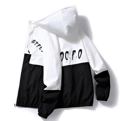 Ανοιξιάτικο και Φθινοπωρινό παλτό Ανδρικό κορεάτικο μπουφάν μόδας Νεανικό φοιτητικό λεπτό casual παλτό Όμορφα ρούχα εργασίας μπουφάν με κουκούλα