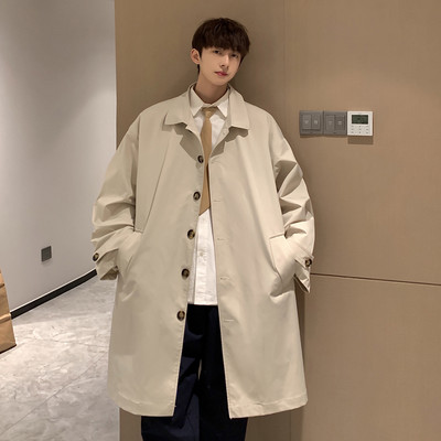 Ανοιξιάτικα και φθινοπωρινά Ανεμοδαρμένα μπουφάν Ανδρικά Μόδα Απλή Στερεά Πεζοπορία Υπαίθριες Μεγάλες Τσέπες Πάρκα Πουλόβερ με κουκούλα γιακά