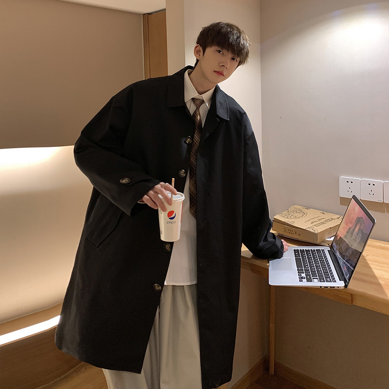 Ανοιξιάτικα και φθινοπωρινά Ανεμοδαρμένα μπουφάν Ανδρικά Μόδα Απλή Στερεά Πεζοπορία Υπαίθριες Μεγάλες Τσέπες Πάρκα Πουλόβερ με κουκούλα γιακά