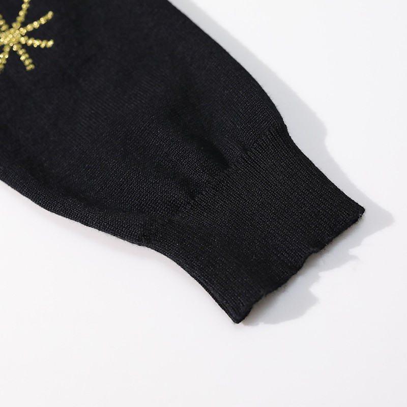 Ανοιξιάτικα πλεκτά κέντημα πουλόβερ χαριτωμένο αστέρι αγάπη καρδιά γλυκιά πλεκτή ζακέτα κορεάτικη μόδα μακρυμάνικο πλεκτό μπλουζάκι γυναικείο παλτό