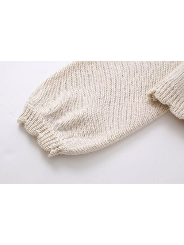 TELLHONEY Γυναικεία Μόδα Ζακάρ Ζακάρ Πλεκτό Πουλόβερ Γυναικείο Χοντρό Χειμώνα Ζεστά Μακρυμάνικα Φαρδιά Μπλουζάκια Πουλόβερ