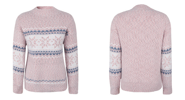 2022 Νέα φθινοπωρινά, χειμερινά, χριστουγεννιάτικα μπλουζάκια, γυναικείο πουλόβερ με λαιμό, καθημερινό μακρυμάνικο πλεκτό Ζεστό μαλακό πουλόβερ χριστουγεννιάτικο δώρο