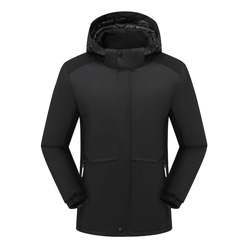 Gabardina hombre chaquetas Αντιανεμικό και αδιάβροχο που ταιριάζουν με χρώμα, βαμβακερό ενσωματωμένο σακάκι καμπαρντίνα με σκληρό κέλυφος