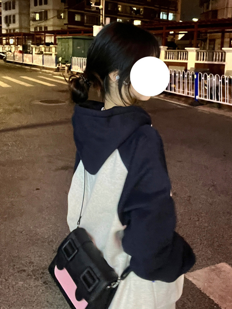 Deeptown Harajuku Zip Up Hoodies Γυναικεία κορεατική μόδα Streetwear Φούτερ με κουκούλα Γυναικεία Kpop Vintage μπλουζάκια Άνοιξη και Φθινόπωρο