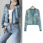 Νέα Γυναικεία Πλεκτή Ζακέτα Ζακάρ Μόδα Γυναικεία Ρούχα Μπλούζες Πουλόβερ Μπλούζες Γυναικεία