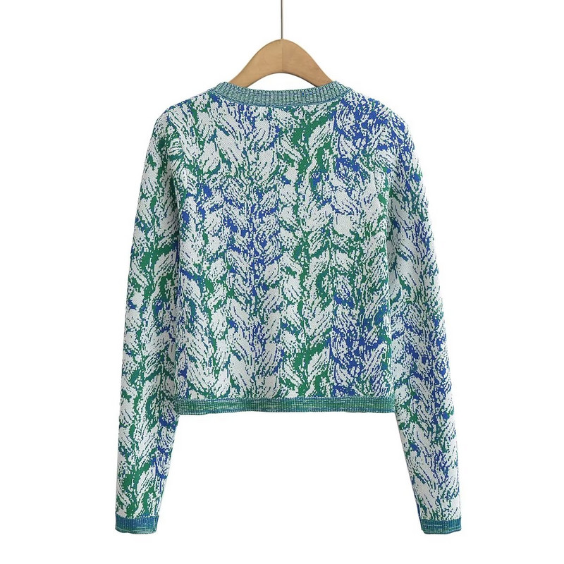 Νέα Γυναικεία Πλεκτή Ζακέτα Ζακάρ Μόδα Γυναικεία Ρούχα Μπλούζες Πουλόβερ Μπλούζες Γυναικεία