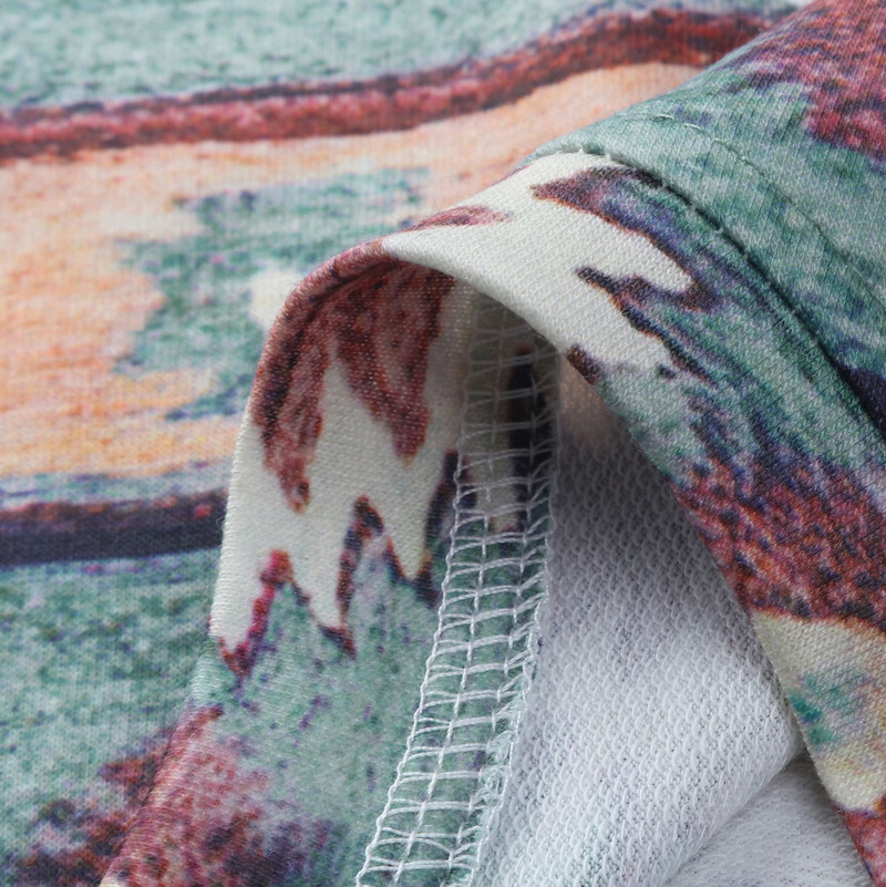 Γυναικείες φούτερ με λαιμόκοψη με γεωμετρικό εμπριμέ συνονθύλευμα μακρυμάνικο casual έθνικ λαϊκό πουλόβερ Γυναικεία μπλούζα μπλούζα Sudadera Mujer