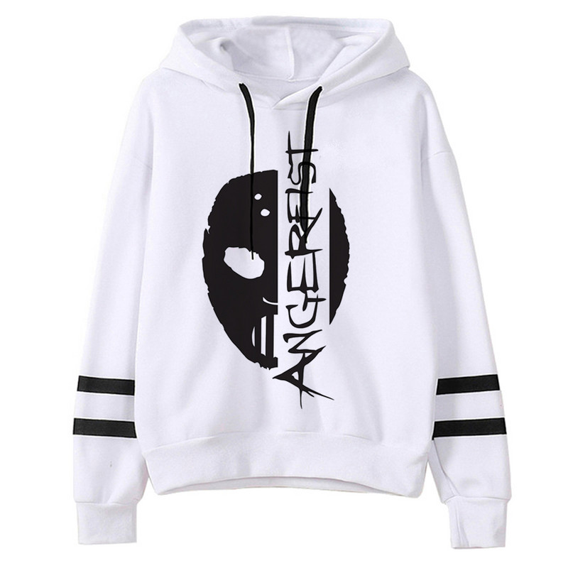 Angerfist hoodies γυναικεία y2k αισθητική 90s 2023 μπλούζες streetwear γυναικεία αισθητική πουλόβερ