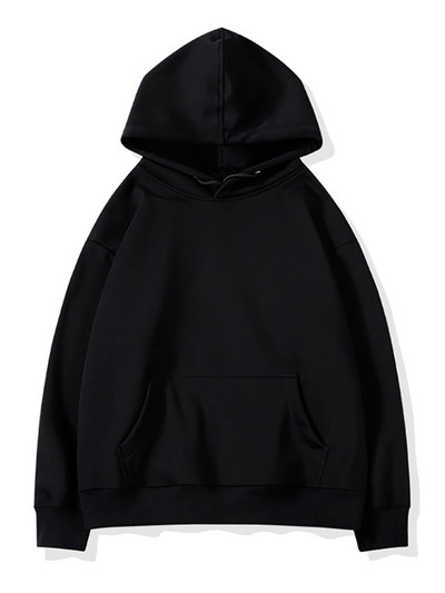 Aachoae Γυναικεία φούτερ με κουκούλα φλις 100% βαμβακερή αθλητική φόρμα 2022 Χειμώνας Ιαπωνικό Casual Loose Jumper