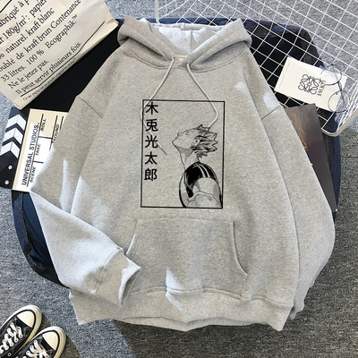 2022 Ιαπωνικά Anime 90s Hoodie Women Haikyuu Funny Karasuno Fly High Streetwear Χειμερινή μόδα Ζεστά φούτερ Unisex