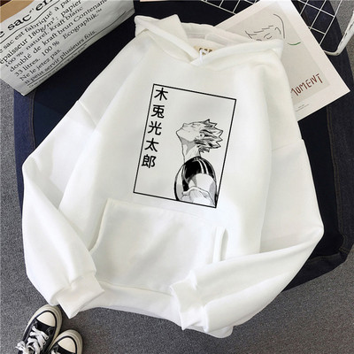 2022 Ιαπωνικά Anime 90s Hoodie Women Haikyuu Funny Karasuno Fly High Streetwear Χειμερινή μόδα Ζεστά φούτερ Unisex