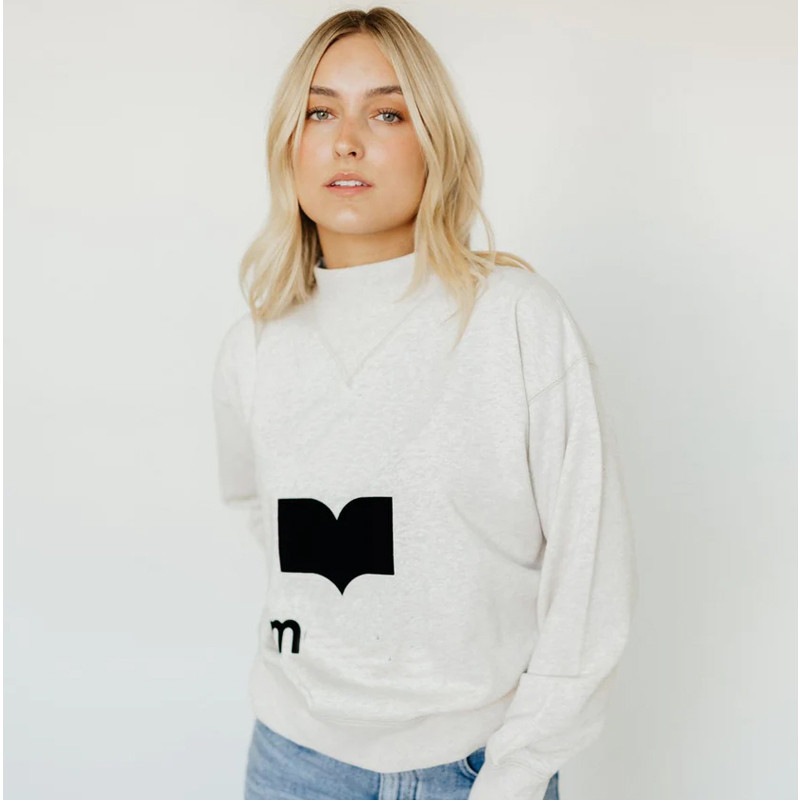 Φούτερ φούτερ με μισό ζιβάγκο 100% βαμβακερό φλις γυναικείο φλις και χειμερινό φούτερ Φούτερ πολυτελείας Y2k