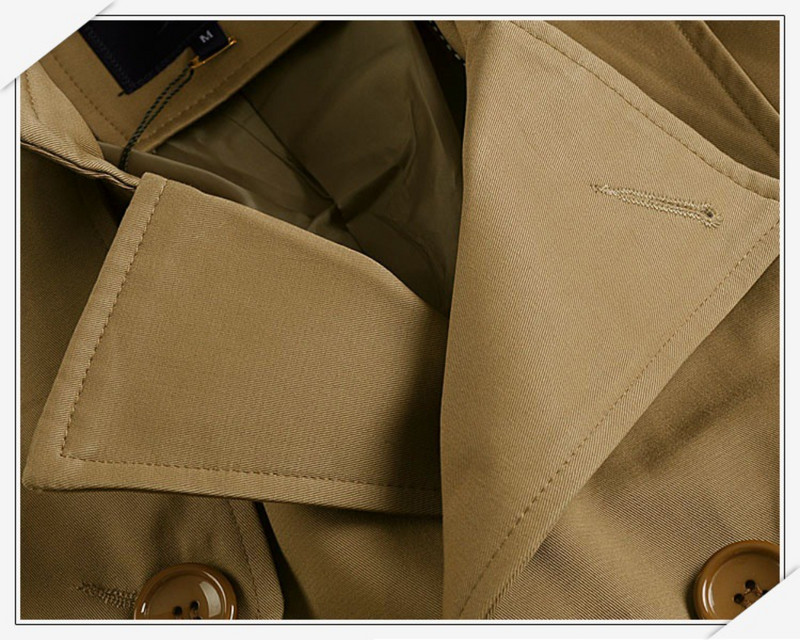 Kevad-sügis tuulejakk Meeste Talvine Soe Fliis Topelt Breast Business Retro Klassikaline Pikk Mantel Paks Jakk Vintage Must