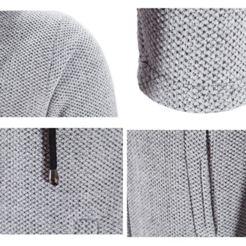 Есенна и зимна кашмирена мъжка жилетка Шенил Връхен пуловер Пуловер Пуловер Палто Ветровка