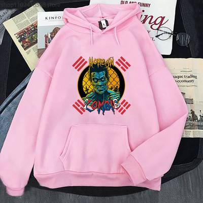 Κορεατικά Zombie Hoodies Ανδρικά φούτερ με κουκούλα Gothic Graphic Kpop Streetwear Γυναικεία μακρυμάνικο πουλόβερ Harajuku