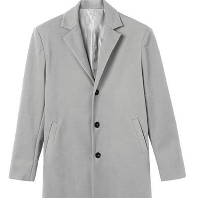 Koji će podebljani kaput srednje dužine muškarci odabrati za vuneni kaput? Vruća rasprodaja jesen/zima 2023. u više boja i veličina