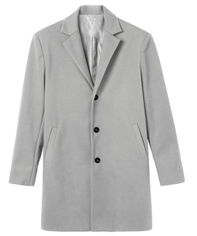 Koji će podebljani kaput srednje dužine muškarci odabrati za vuneni kaput? Vruća rasprodaja jesen/zima 2023. u više boja i veličina