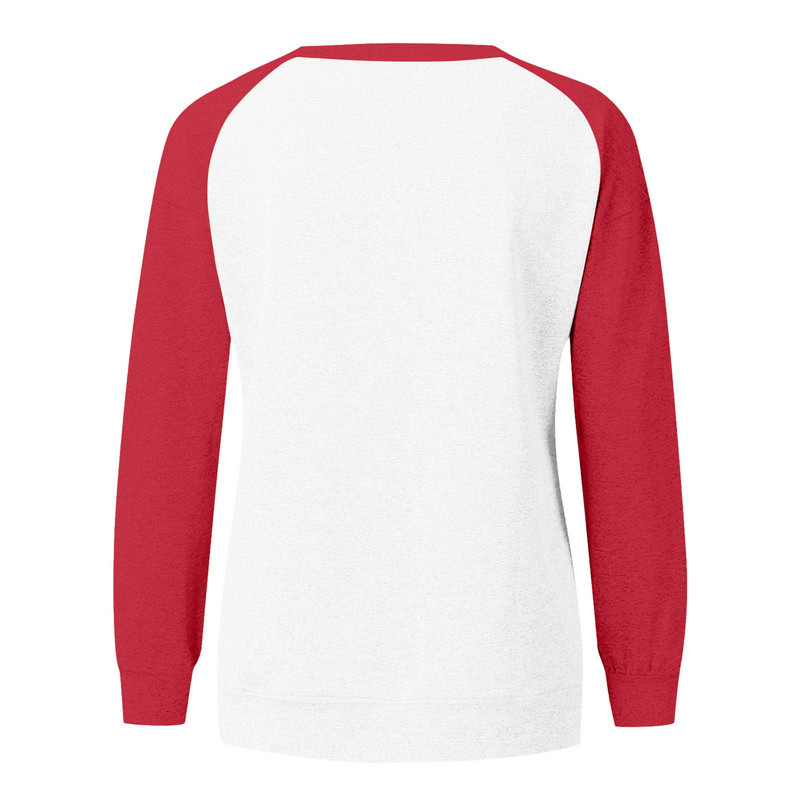 Γραφικό νέο σε φούτερ Γυναικεία φαρδιά μακρυμάνικα φθινοπωρινά χειμωνιάτικα ρούχα Μόδα γυναικείων ενδυμάτων 2023 Μπλούζες εκτύπωσης για την Ημέρα των Ευχαριστιών