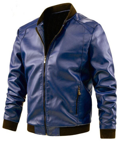 Ανδρικό δερμάτινο μπουφάν VXO Μάρκα Casual Zipper Λεπτό δερμάτινο παλτό Πολλαπλών στυλ Ανδρικό δερμάτινο μπουφάν χειμωνιάτικο