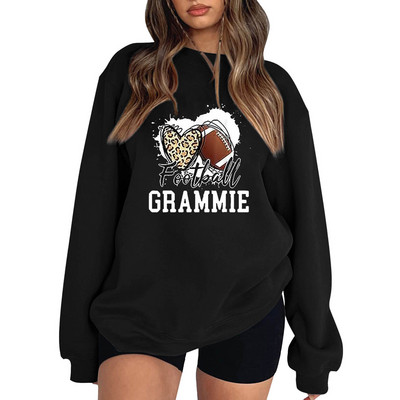 Mood kapuutsideta kampsunid Naiste sügistalvine ragbi kirjatrükiga lahtised pulloverid Pusad Naiste topid Harajuku Y2K tänavarõivad