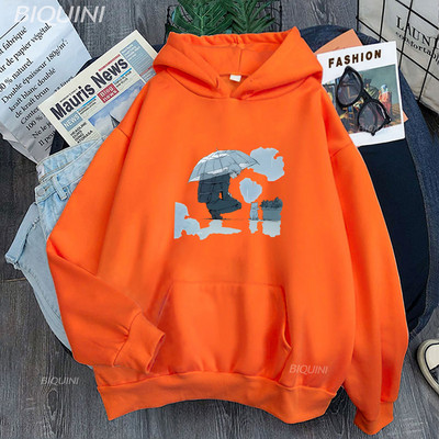 Jujustu Kaisen Harajuku Hoodies Γυναικείες ανδρικές μπλούζες Kawaii Αστείες μπλούζες κινουμένων σχεδίων με κουκούλα Κορεατικού στυλ Γυναικεία πουλόβερ Πρωτοτυπία