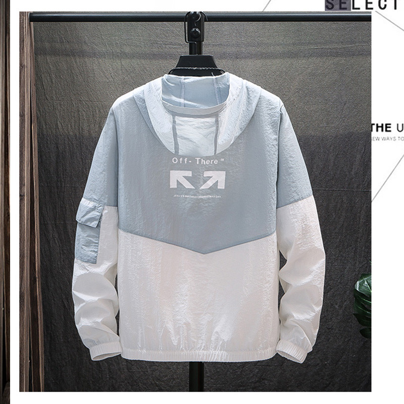 Ρούχα ηλίου γυναικεία ανοιξιάτικα και καλοκαιρινά ρούχα για ψάρεμα ανδρικά υπέρλεπτο πουκάμισο που αναπνέει υπαίθριο δέρμα αντιανεμικό μπουφάν ζευγάρι νέο