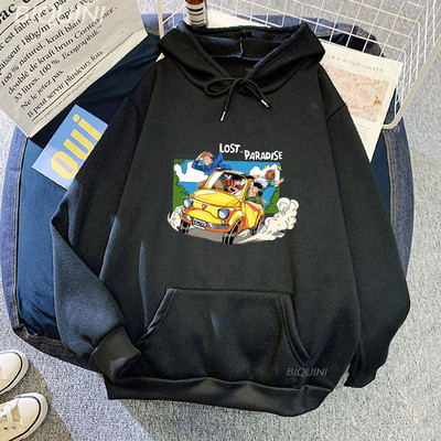 Jujustu Kaisen Gojo Satoru Hoodies Ležerne muške/ženske majice s dugim rukavima za jesen Udobne muške pulovere s kapuljačom