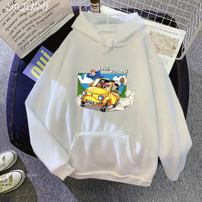 Jujustu Kaisen Gojo Satoru Hoodies Ležerne muške/ženske majice s dugim rukavima za jesen Udobne muške pulovere s kapuljačom