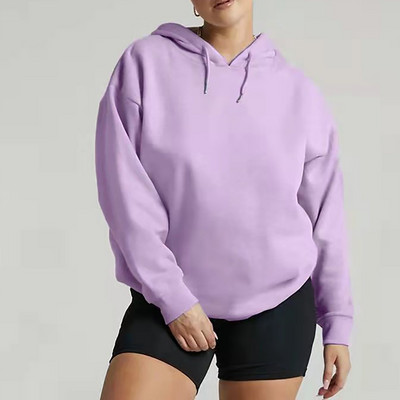 Ženske majice Fitness Running Street Jesen Zima Ženske majice s kapuljačom za tjelovježbu Dugi rukavi Sportska noćna trkačka majica s kapuljačom za jogu