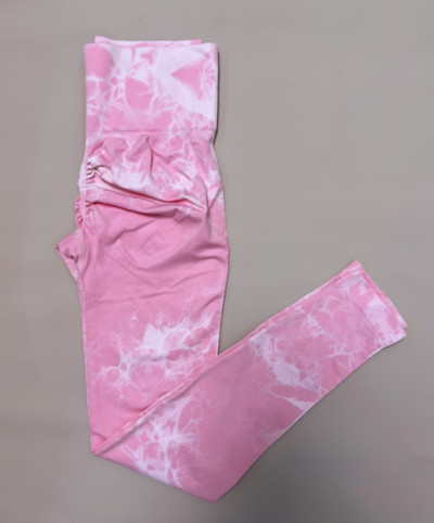 Γυναικεία δεμένα κολάν γυμναστικής χωρίς ραφή παντελόνι γιόγκα Scrunch αθλητικό καλσόν γυμναστικής Προπόνηση προπόνησης ψηλής μέσης Κολάν Drop Shipping