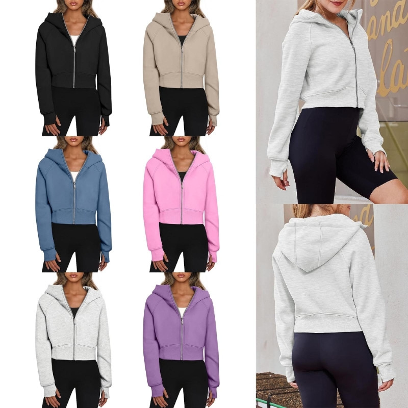Γυναικείο φούτερ με κουκούλα Casual Soft Fleece Hoody Full Up Hoodie Drop Shipping