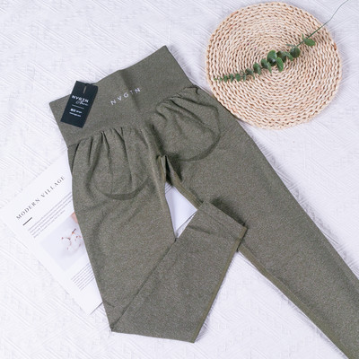 LYCRA Nvgtn Contour Õmblusteta säärised Naiste treening Joogapüksid Sörkimine Matkamine Fitnessivarustus Sukkpüksid Jõusaal Spordirõivad HULGI