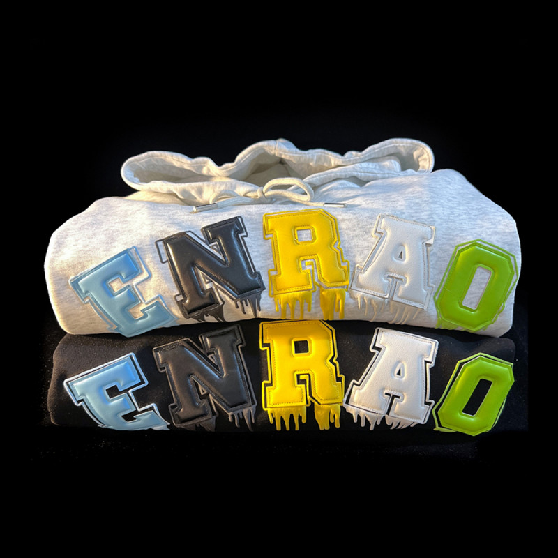 Hoodie s kapuljačom s pjenastim printom slova za žene Univerzalne modne, estetske majice s kapuljačom Cool Tide, posebno za žene za zimu