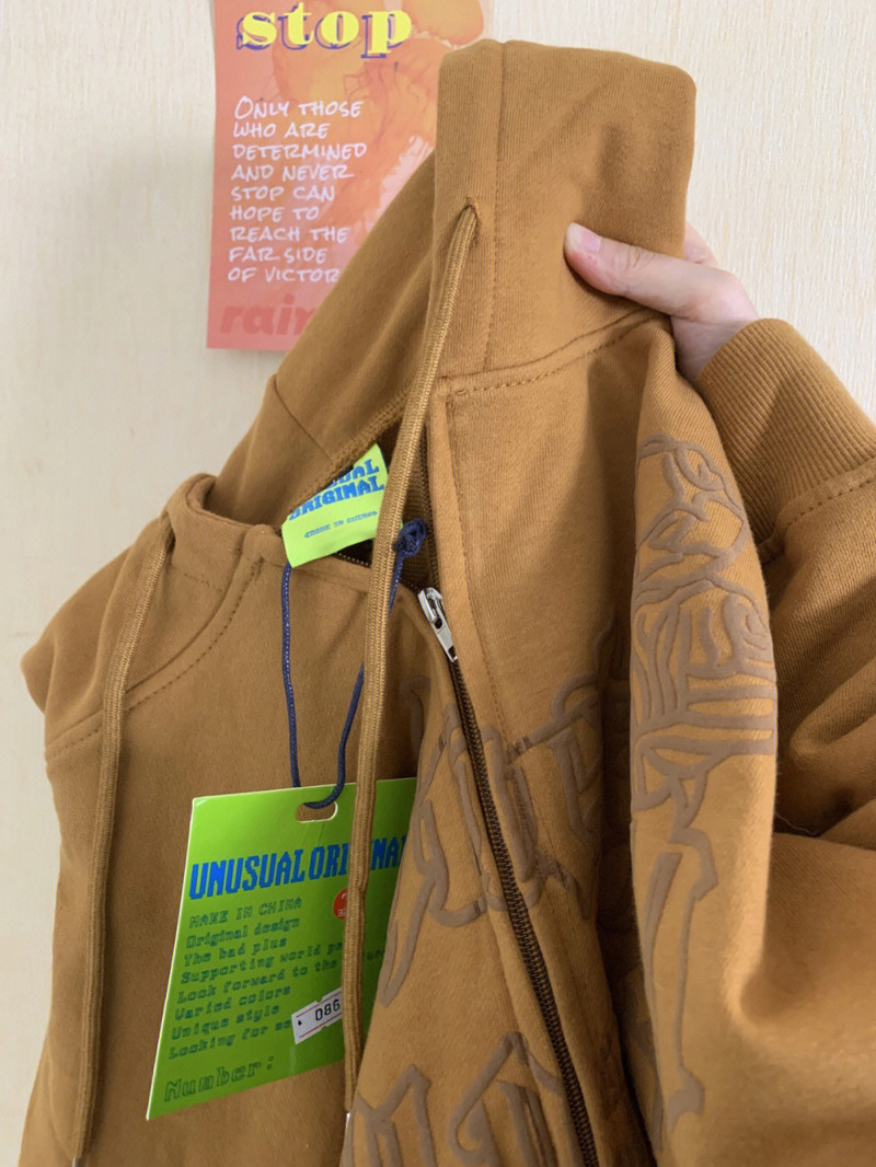 Foam Stamp Letter Hoodie Y2k Zip Γυναικεία μακρυμάνικη τοπ Vintage Y2k Zip Up Hoodies Γυναικεία casual γυναικεία παλτό Streetwear