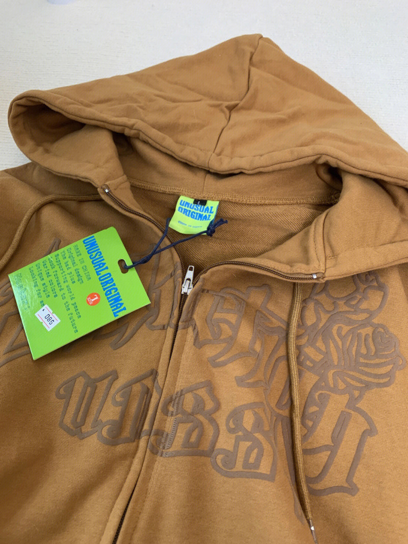 Foam Stamp Letter Hoodie Y2k Zip Γυναικεία μακρυμάνικη τοπ Vintage Y2k Zip Up Hoodies Γυναικεία casual γυναικεία παλτό Streetwear