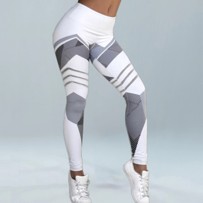 Αθλητικά κολάν Γυναικεία παντελόνια γιόγκα Προπόνηση Ρούχα γυμναστικής Τζόκινγκ Καλσόν γυμναστικής για τρέξιμο Stretch print Αθλητικά κολάν Λεπτά