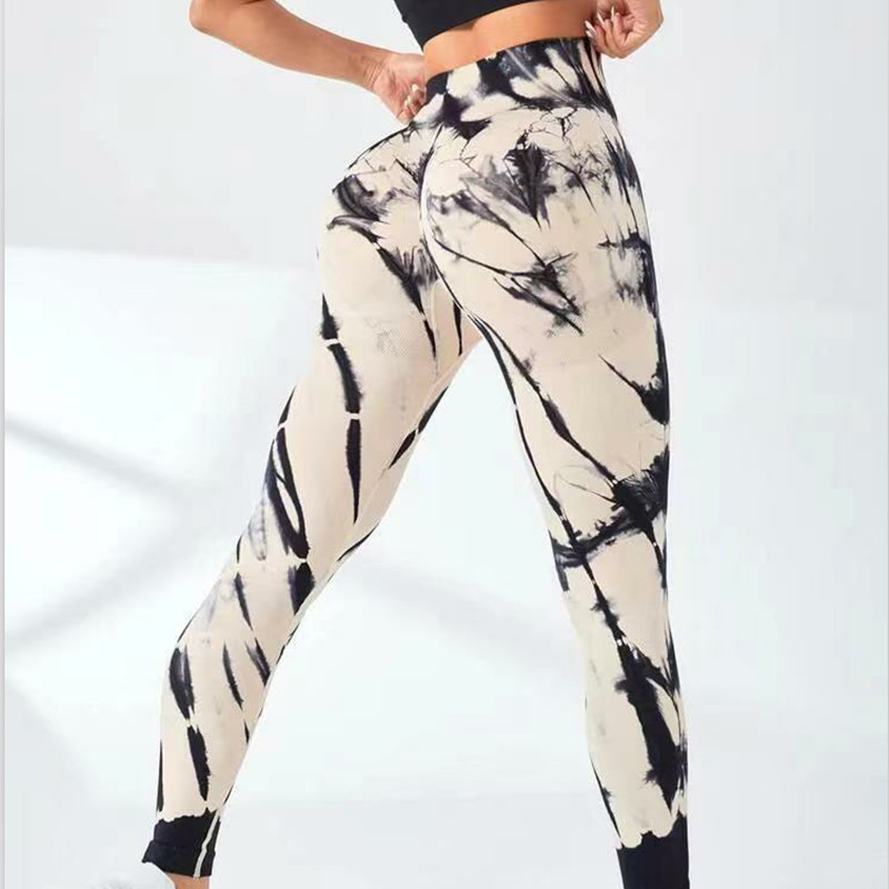 Nove hlače za jogu u boji breskve boje breskve Brzosušeće uske tajice visokog struka bez šava Hlače za fitness za trčanje na otvorenom