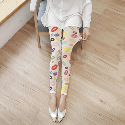 Καλοκαιρινό λεπτό διχτυωτό κολάν μεγάλο ελαστικό σέξι διάφανο γυναικείο παντελόνι δροσερό αναπνεύσιμο μεταξωτό παντελόνι