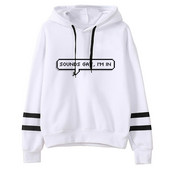 Γυναικεία γυναικεία λεσβία με κουκούλα ιαπωνικό πουλόβερ harajuku γυναικεία ρούχα της δεκαετίας του `90