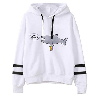 Γυναικεία γυναικεία λεσβία με κουκούλα ιαπωνικό πουλόβερ harajuku γυναικεία ρούχα της δεκαετίας του `90