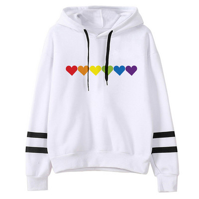 Γυναικεία γυναικεία λεσβία με κουκούλα ιαπωνικό πουλόβερ harajuku γυναικεία ρούχα της δεκαετίας του `90