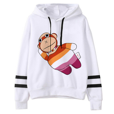 Γυναικεία γυναικεία λεσβία με κουκούλα ιαπωνικό πουλόβερ harajuku γυναικεία ρούχα της δεκαετίας του `90