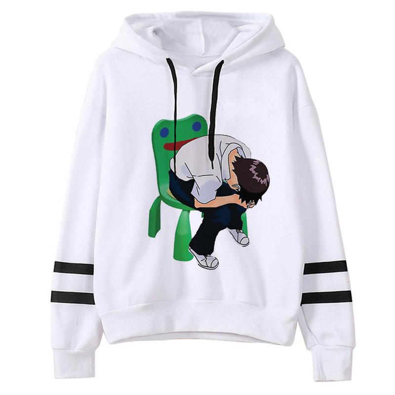 Γυναικεία γυναικεία λεσβία με κουκούλα ιαπωνικό πουλόβερ harajuku γυναικεία ρούχα της δεκαετίας του `90