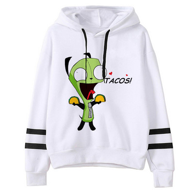 Emo με κουκούλα γυναικεία ιαπωνική harajuku 90s vintage φούτερ ρούχα γυναικείο γοτθικό πουκάμισο με κουκούλα